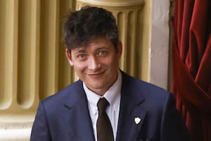 Santiago Caputo en la apertura de sesiones ordinarias en el Congreso Nacional