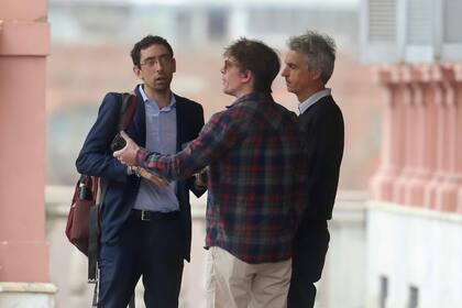 Santiago Caputo llega a Casa de Gobierno