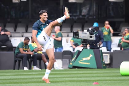 Santiago Carreras jugará como fullback en el desquite de los Pumas ante los Springboks
