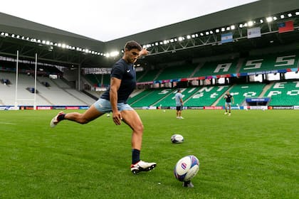 Santiago Carreras será el 10 titular en los Pumas para el duelo ante Samoa por el grupo D
