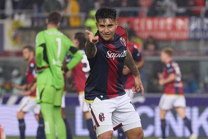 Santiago Castro marcó su primer gol en la serie A