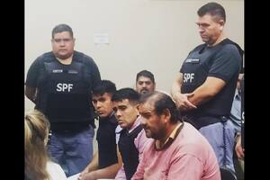 Santiago, David y Catalino Bejarano, en el juicio por un narcocrimen en Salta