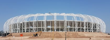 Santiago del Estero tiene altos niveles de pobreza, pero eso no impidió la construcción del moderno Estadio Único