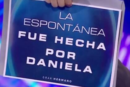 Santiago del Moro anunció que la espontánea fue realizada por Daniela