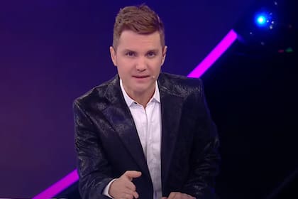 Santiago del Moro, ayer en Gran hermano durante la gala de nominaciones