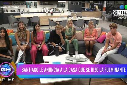 Santiago Del Moro comunicó en vivo que Camila fue la fulminada (Captura video)
