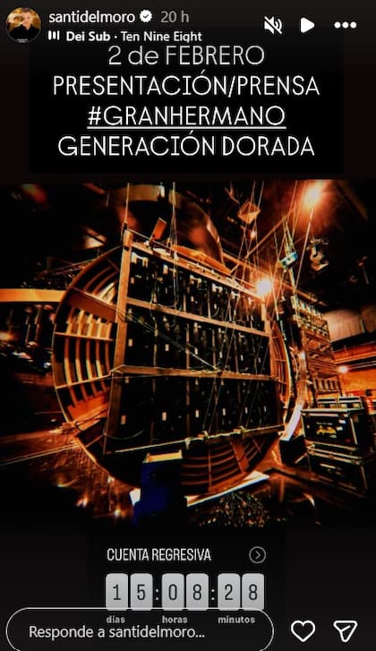 Santiago del Moro dio precisiones de cuándo comenzará Gran Hermano