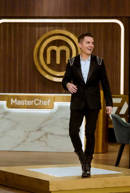 Santiago del Moro, el conductor de MasterChef Celebrity