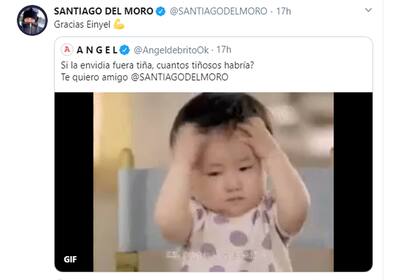 Santiago del Moro le agradeció a Ángel de Brito el apoyo