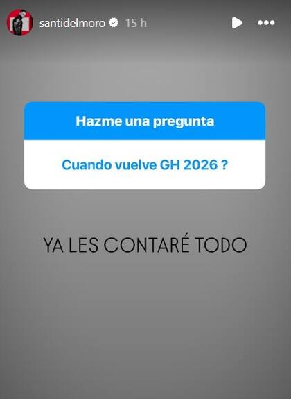 Santiago del Moro se refirió a la próxima edición de Gran Hermano