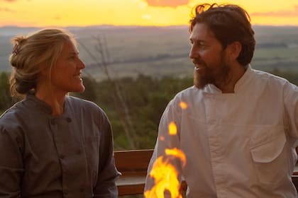 Santiago e Inés Blondel, fundadores de Gapasai: alta cocina de entorno