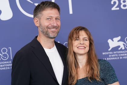 Santiago Fondevila y Maura Delpero en la última edición del Festival de Venecia