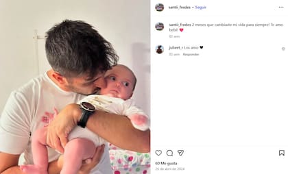Santiago Fredes y su hija Feli