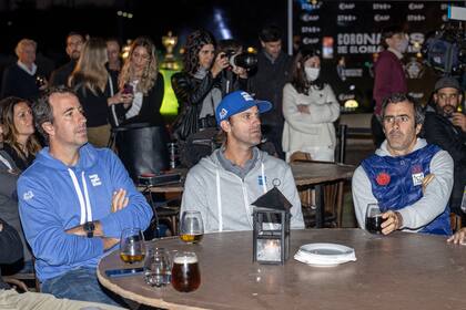 Santiago Garraham (representante Ellerstina) Gonzalo Pieres (Ellerstina) y Juan Martín Nero