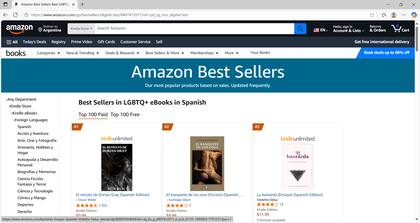 Santiago Idiart, best seller en Amazon