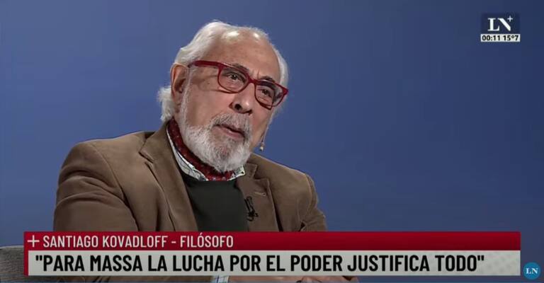 Kovadloff pronosticó un Estado no republicano si Milei triunfa y