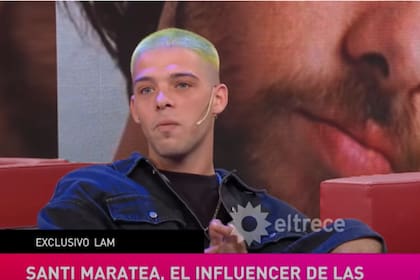 Santiago Maratea habló sobre "el negocio" que tiene a través de las redes sociales y su labor altruista