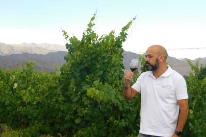 Santiago Palero, enólogo.