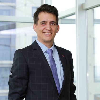 Santiago "Patucho" Álvarez es uno de los coordinadores y diseñadores de la campaña oficialista