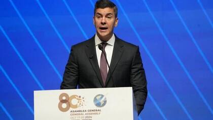 Santiago Peña destacó la figura de Javier Milei: "Tiene determinación para llevar a la Argentina al crecimiento". Foto: Gentileza lavoz.com.ar