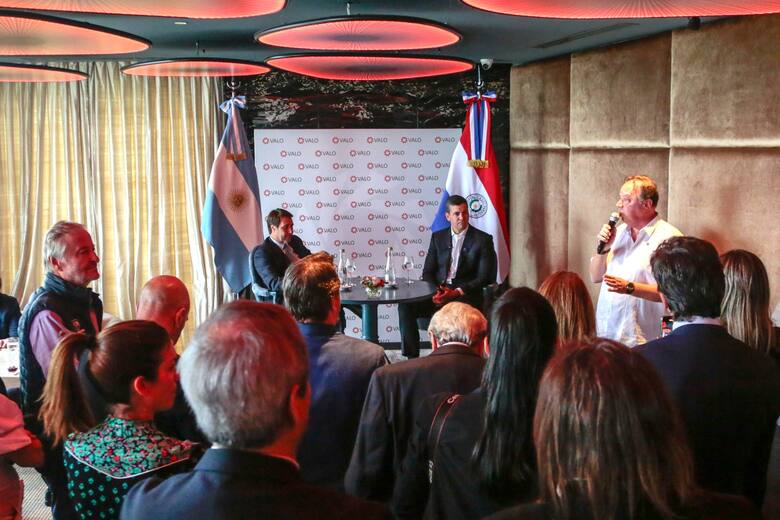 Santiago Peña atrae inversiones en Mar del Plata: "Paraguay será el país que más crezca en los próximos años”
