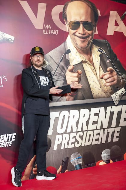 Santiago Segura en el estreno de Torrente presidente realizado en Madrid