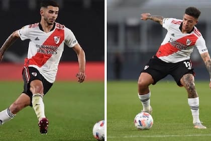 Santiago Simón y Enzo Fernández se transformaron en jugadores importantes en el River actual