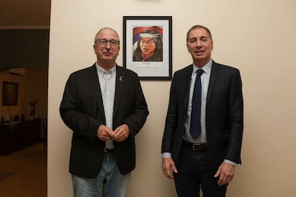 Santilli con el gobernador Passalacqua en Misiones