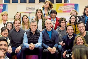 Santilli, Macri, Tagliaferri, Larreta, Lousteau y Ferraro, en un acto el sábado