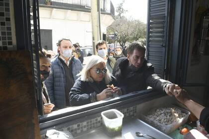 Santilli y Carrió, en San Antonio de Areco