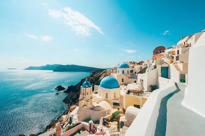 Santorini, Grecia, puede ser un lugar ideal para vacacionar en pareja