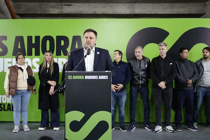 Santoro comenzó su discurso marcando el cierre de "un ciclo", al referirse a Pro