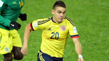 Santos Borré fue suplente en dos partidos de Eliminatorias pero aún no debutó con el seleccionado mayor de Colombia