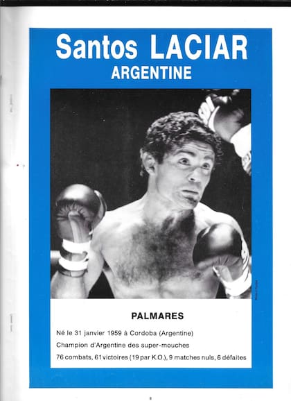 Santos Laciar y una pelea épica ante Roman