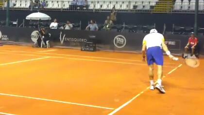 Saque de abajo: Cuevas, en su cuarto match-point ante Ramos