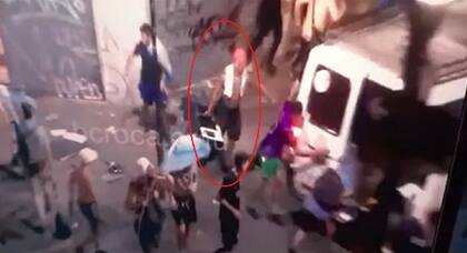 Saqueos a la sucursal de un banco en plenos festejos por Argentina campeón