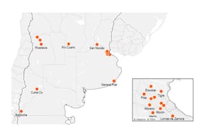 El mapa de los saqueos en la Argentina: una por una, las localidades afectadas