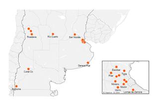 El mapa de los saqueos en la Argentina: una por una, las localidades afectadas
