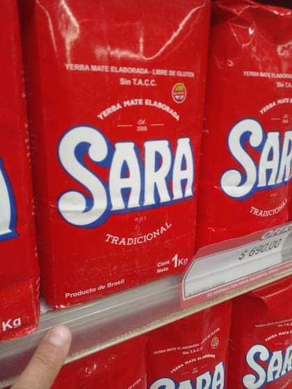 Sara, una de las marcas uruguayas más tradicionales, desde hace tiempo presente en las góndolas de Buenos Aires