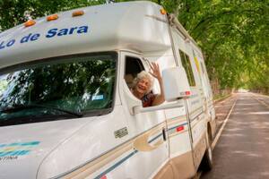 Aventurera: tiene 80 años y vendió todo para recorrer el continente en motorhome