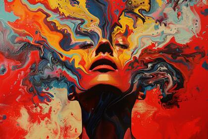 La tecnología de la mirada le permitió a Sarah volver a la pintura.