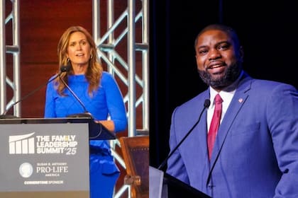 Sarah Huckabee Sanders apoyó a Byron Donalds en su candidatura a gobernador de Florida