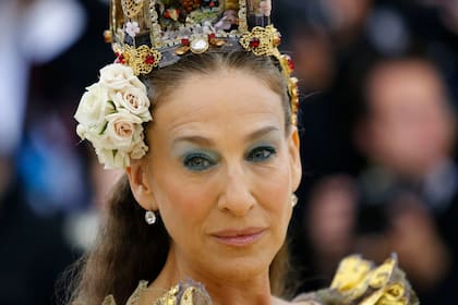 Sarah Jessica Parker, anoche, en la gala del MET