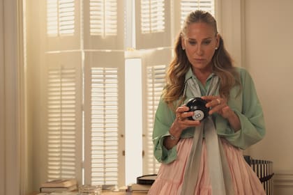 Sarah Jessica Parker en una escena de la tercera temporada de And Just Like That...