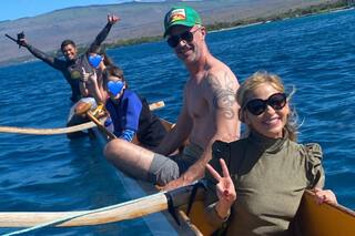 Compartió las fotos de sus vacaciones en familia y un detalle llamó la atención de todos