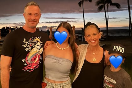 Sarah Michelle Gellar decidió mostrar a sus hijos con Freddie Prize Jr., aunque no tanto