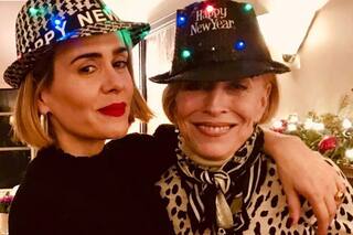 Sarah Paulson y un tierno mensaje de cumpleaños para su pareja, Holland Taylor