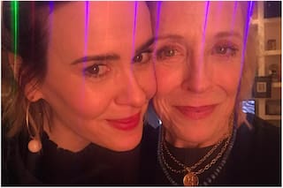 Sarah Paulson le dedicó un romántico mensaje a su novia Holland Taylor: "Nunca volveré a ser la misma"