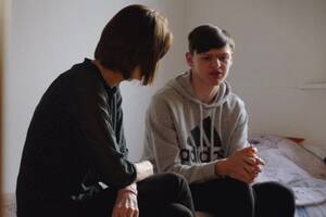 Sasha dijo estar demasiado abrumado para hablar sobre el tiempo que permaneció separado de su familia