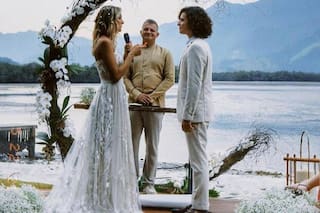 La boda soñada de Sasha Meneghel, la hija de Xuxa, a orillas del mar